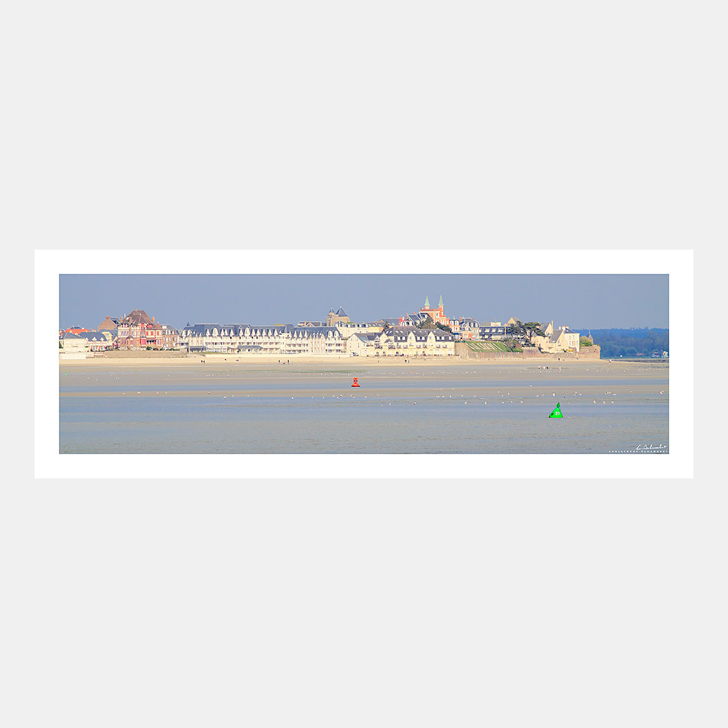 Poster photo 1264 Front de mer du Crotoy en baie de Somme