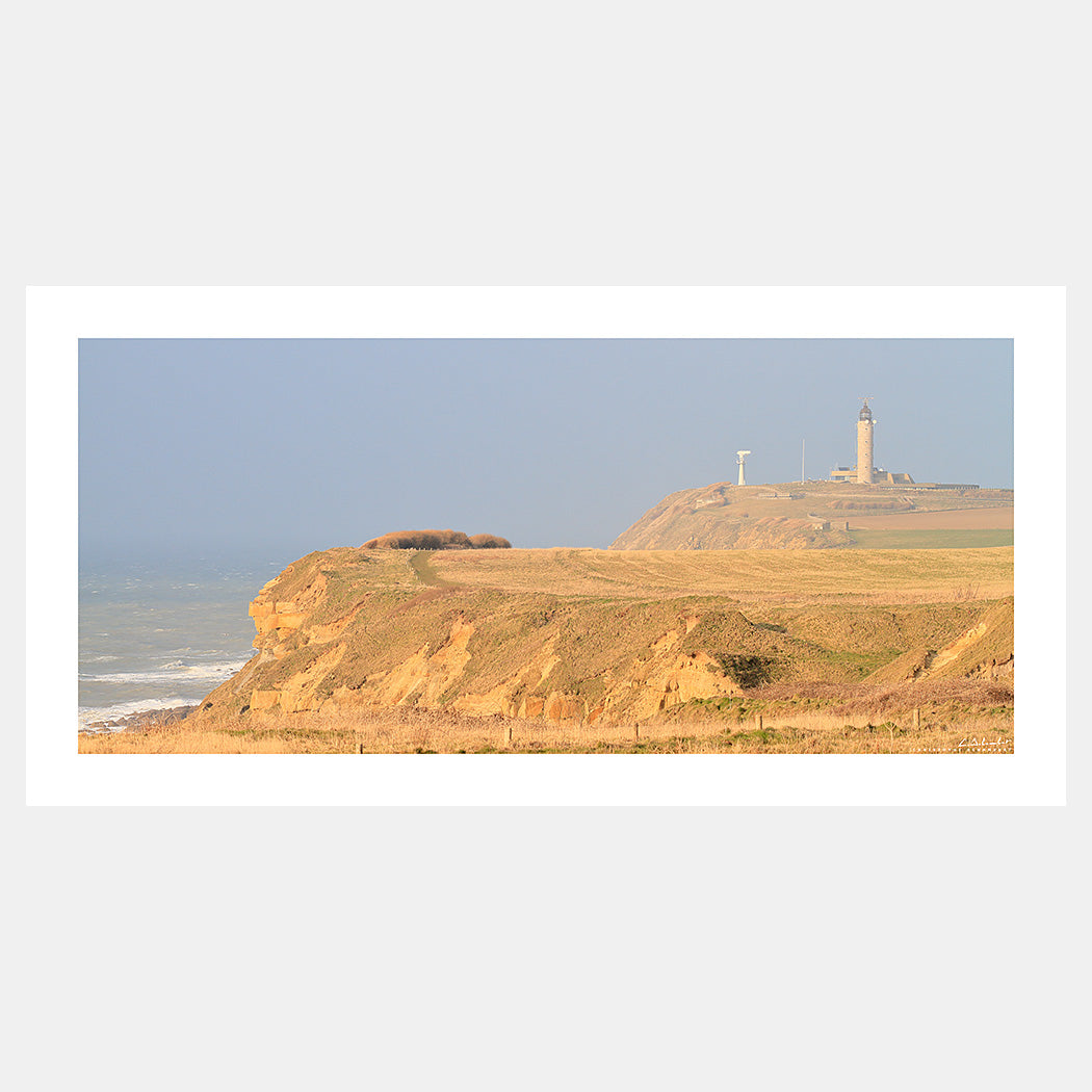 Poster photo 1328 Les falaises et le phare du Cap Gris-Nez