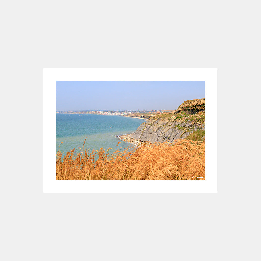 Poster photo 1539 Wimereux depuis la Pointe de la Crêche en été