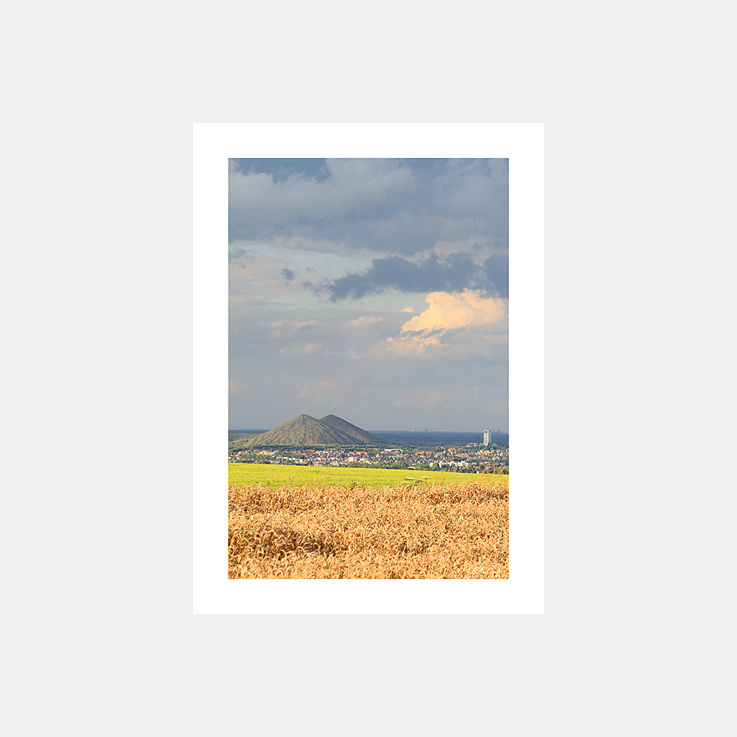 Poster photo 1924 Terrils Loos-en-Gohelle Lens Liévin