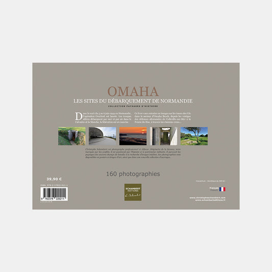 Livre photo Omaha Les sites du débarquement de Normandie Dos